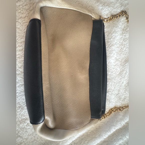 Tory Burch Chelsea Color Block Leather Crossbody - Picture 8 of 15